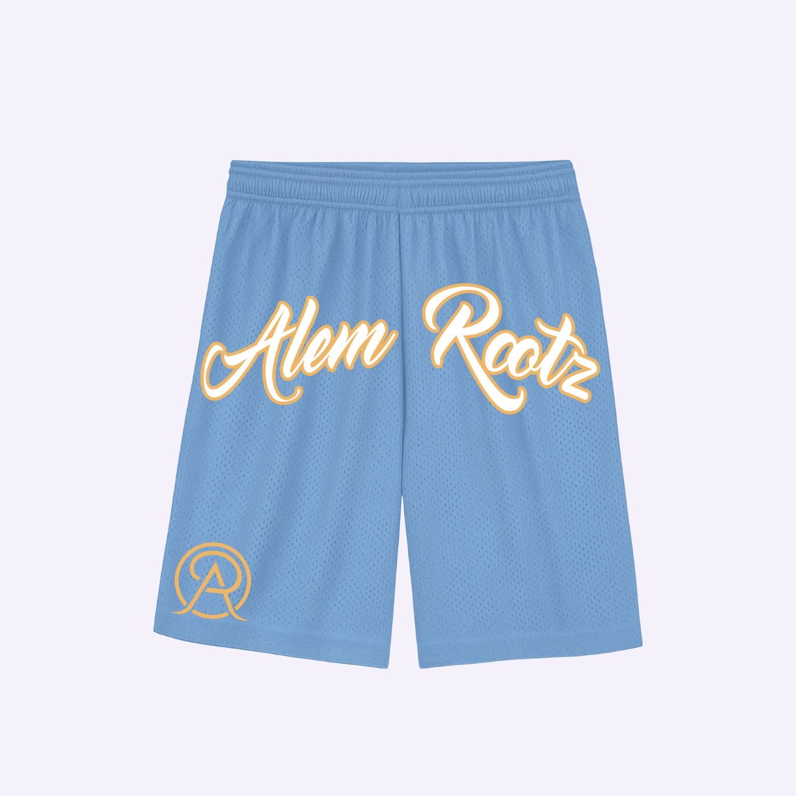Alem Rootz Mesh Shorts (Light Blue)